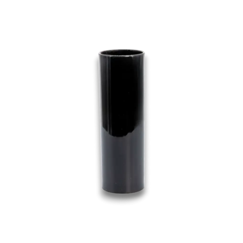 Verre tube incassable Noir 22cl