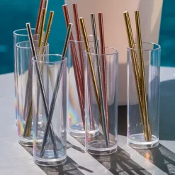 Verre tube incassable Transparent 22cl