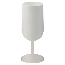 Verre à Vin Ecocup Blanc 12cl (18cl ras bord) Réutilisable - Type Vin, Dégustation, Apéritif